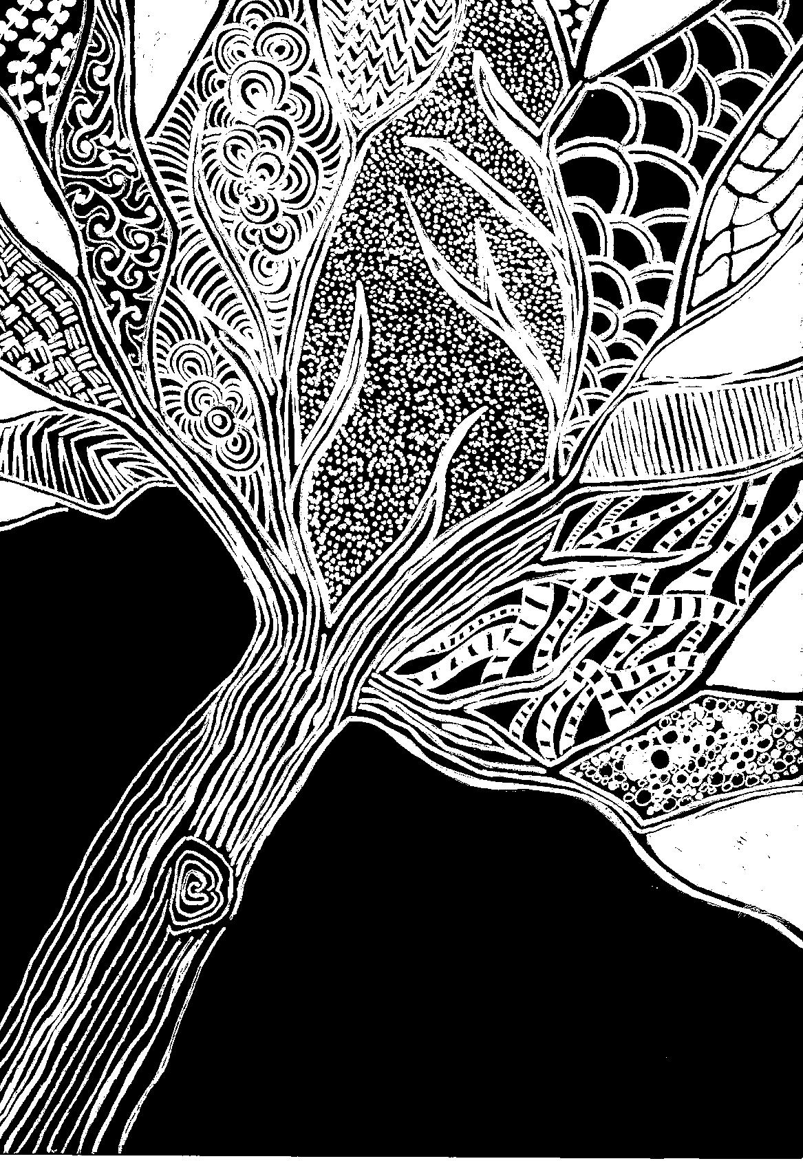 artz academy - tree of life drawing