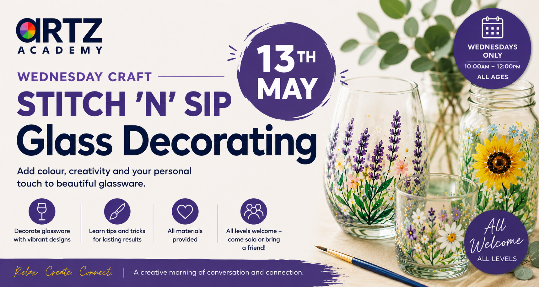glass decoration event banner fb - 13th may